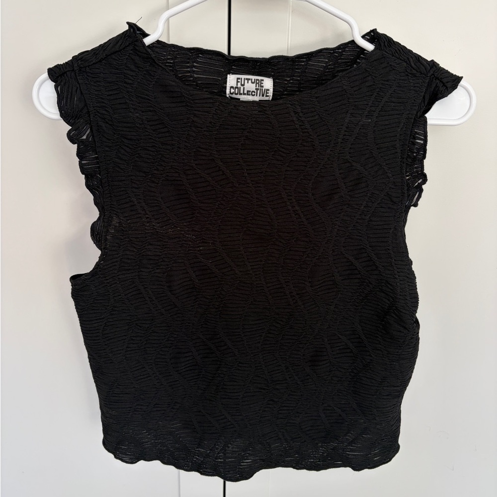 Dressy black top